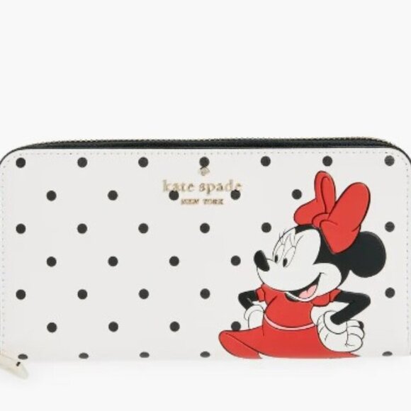 Kate Spade Disney Large Continental Wallet NWT! - Picture 3 of 7